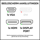 ScreenON - Office Set - Z400125 - V1 - (OfficePC.Z400125 + 24 Inch Monitor + Toetsenbord + Muis) + WiFi & Bluetooth