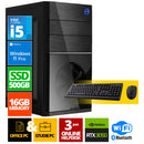 Intel Compleet PC + Muis & Toetsenbord | Intel Core i5 | 16 GB DDR4 | 500 GB SSD | RTX 3050 | Windows 11 Pro + WiFi & Bluetooth