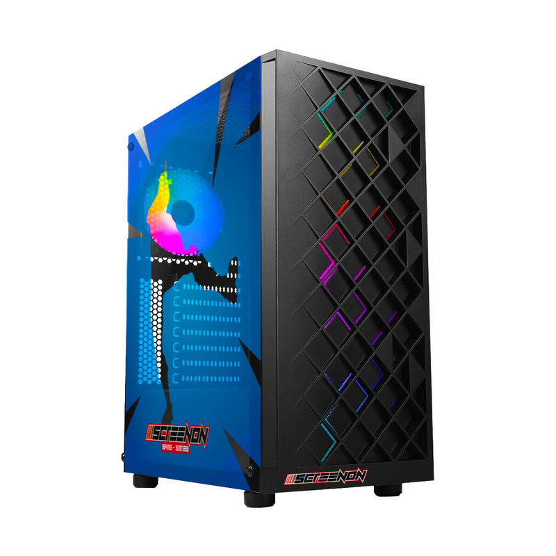 Screenson - Conjunto completo de PC Fortnite Gaming - X22899 - V1 (PC Game X22899 + Monitor de 24 pulgadas + teclado + mouse + controlador)