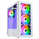 ScreenON - Minecraft Gaming PC White - Ryzen 3 - 16GB RAM - 500GB SSD - Windows 11 Pro + WiFi & Bluetooth!