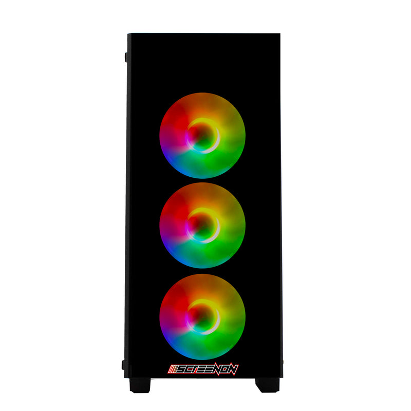 ScreenON - Gaming Set T46187 -S3 (GamePC.T46187 + 27 Inch Monitor + Toetsenbord + Muis)