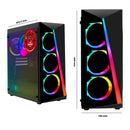 ScreenON - Gaming Set - P4 (GamePC + 27 Inch Monitor + Toetsenbord + Muis) + WiFi & Bluetooth