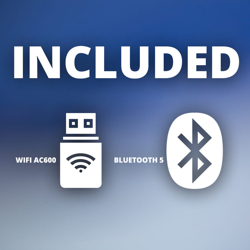 Intel Budget Office PC SET - Office PC + Muis + Toetsenbord - Inclusief Norton 360 & USB SD Card Reader + WiFi & Bluetooth