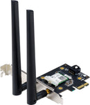 ASUS PCE-AX3000 - Draadloze netwerkadapter - Wifi 6 - Bluetooth - 3000 Mbps - ScreenOn