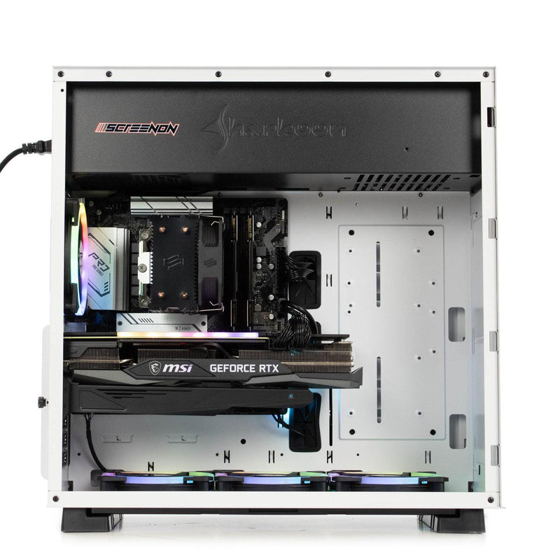 ScreenON - 4K "DaVinci" - Ryzen 7 5700X - RTX 3070 - 32GB RAM - 2TB NVMe SSD + 2 x 4TB HDD - WIFI/BLUETOOTH - ScreenOn