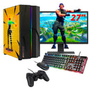 ScreenON - Complete Fortnite Gaming PC Sets - ( Game PC + 27 Inch Monitor + Toetsenbord + Muis + Controller ) - ScreenOn