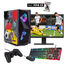 ScreenON - FIFA 23 Gaming PC + gratis FIFA 23 game cadeau - Landen editions - GamePC of Gaming Sets + Game controller - ScreenOn