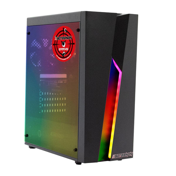 ScreenON - Game Computer / Gaming PC - Ryzen 3 - 500GB M.2 SSD - 16GB RAM - Radeon RX Vega 8 - Game PC TX86539 - Windows 11 - ScreenOn