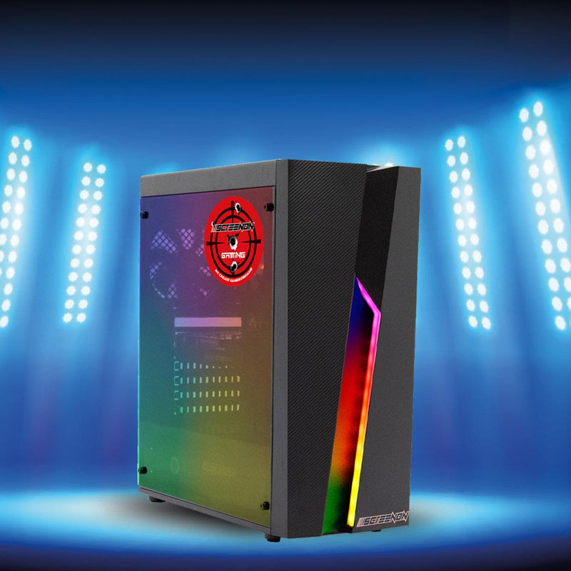 ScreenON - Game Computer / Gaming PC - Ryzen 3 - 500GB M.2 SSD - 16GB RAM - Radeon RX Vega 8 - Game PC TX86539 - Windows 11 - ScreenOn