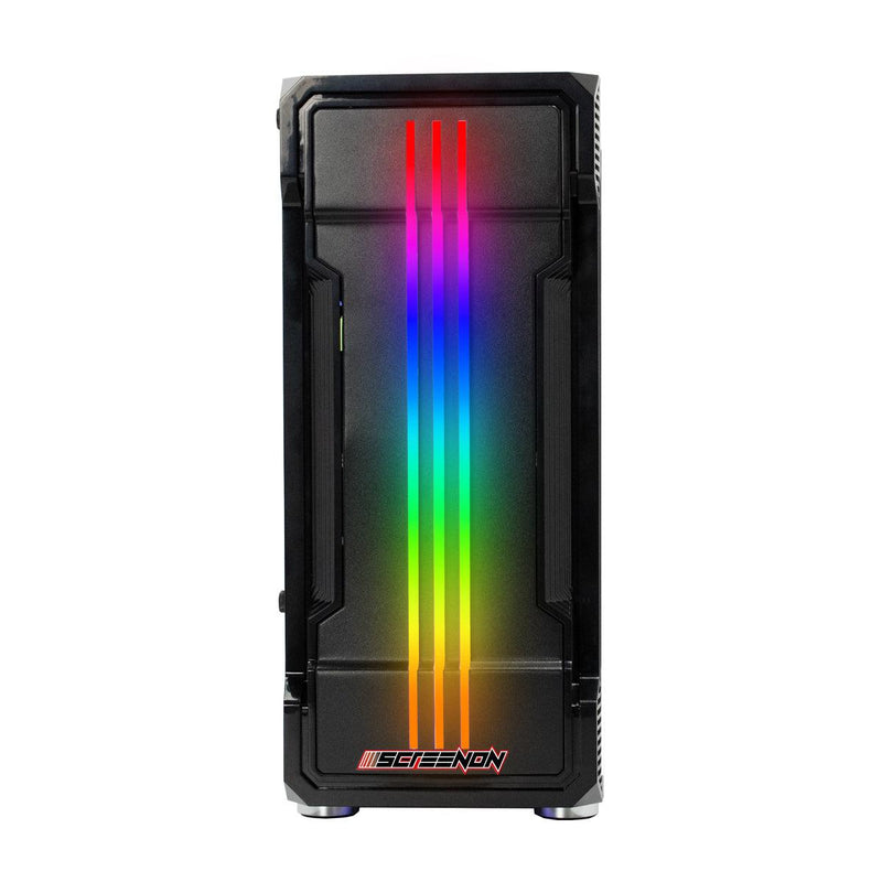 ScreenON - Game Computer / Gaming PC - Ryzen 3 - 500GB M.2 SSD - 16GB RAM - Radeon RX Vega 8 - Game PC TX86543 - Windows 11 - ScreenOn