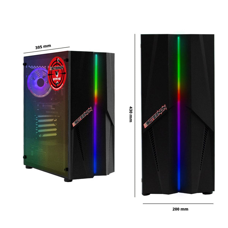 ScreenON - Game Computer / Gaming PC - Ryzen 5 - 500GB SSD - 16GB RAM - GTX 1650 - Game PC TX88287 - Windows 11 - ScreenOn