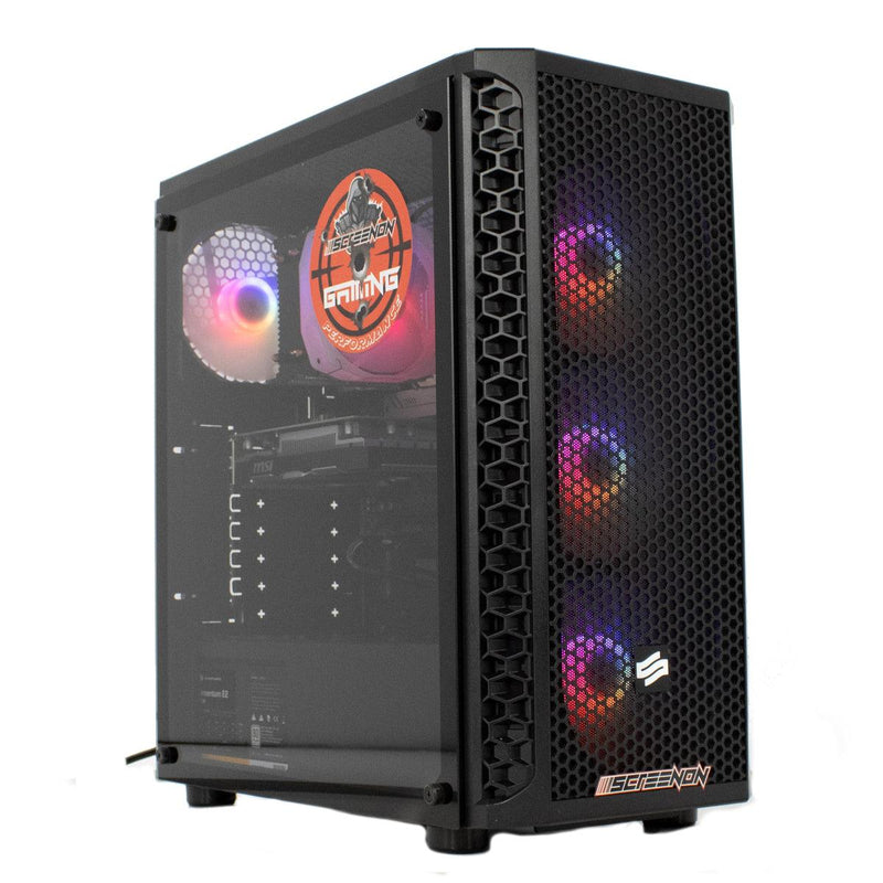 ScreenON - Gaming Set Y24684-S2 (GamePC.Y24684 + 27 Inch Monitor + Toetsenbord + Muis) - ScreenOn