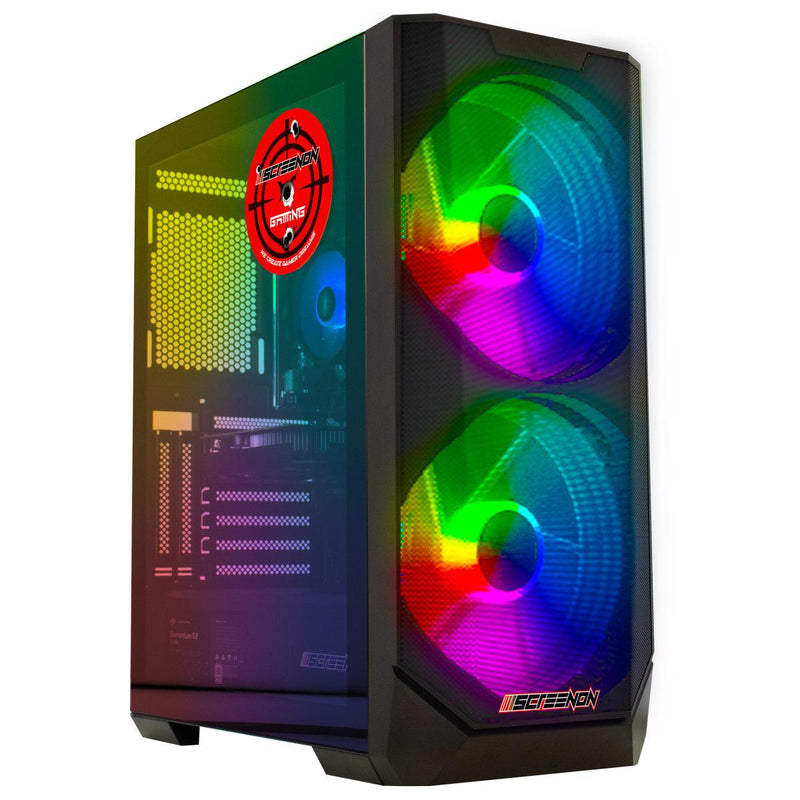 ScreenON - Intel Core i3 - 240GB M.2 SSD + 1TB HDD - GTX 1630 4GB - GamePC.X21581 - WiFi - ScreenOn