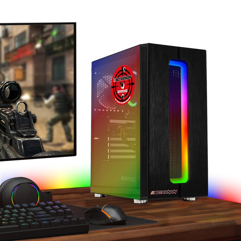 ScreenON - Intel Core i3 - 240GB M.2 SSD + 1TB HDD - GTX 1650 4GB - GamePC.X225104 - WiFi - ScreenOn