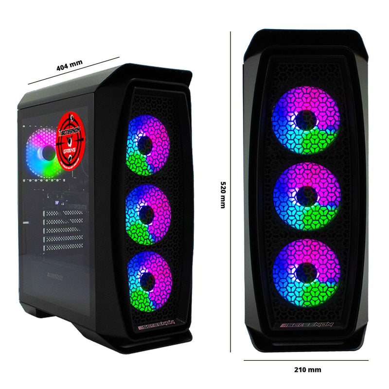 ScreenON - Intel Core i3 - 240GB M.2 SSD + 1TB HDD - GTX 1650 4GB - GamePC.X22540 - WiFi - ScreenOn