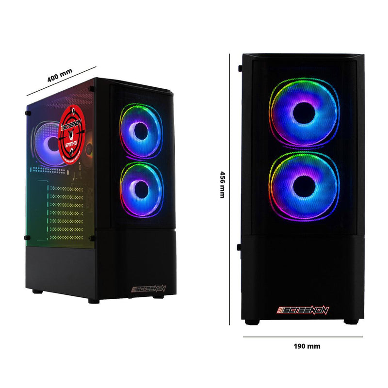 ScreenON - Intel Core i5 - 240GB M.2 SSD - RX 550 - GamePC.Y510131 - WiFi - ScreenOn