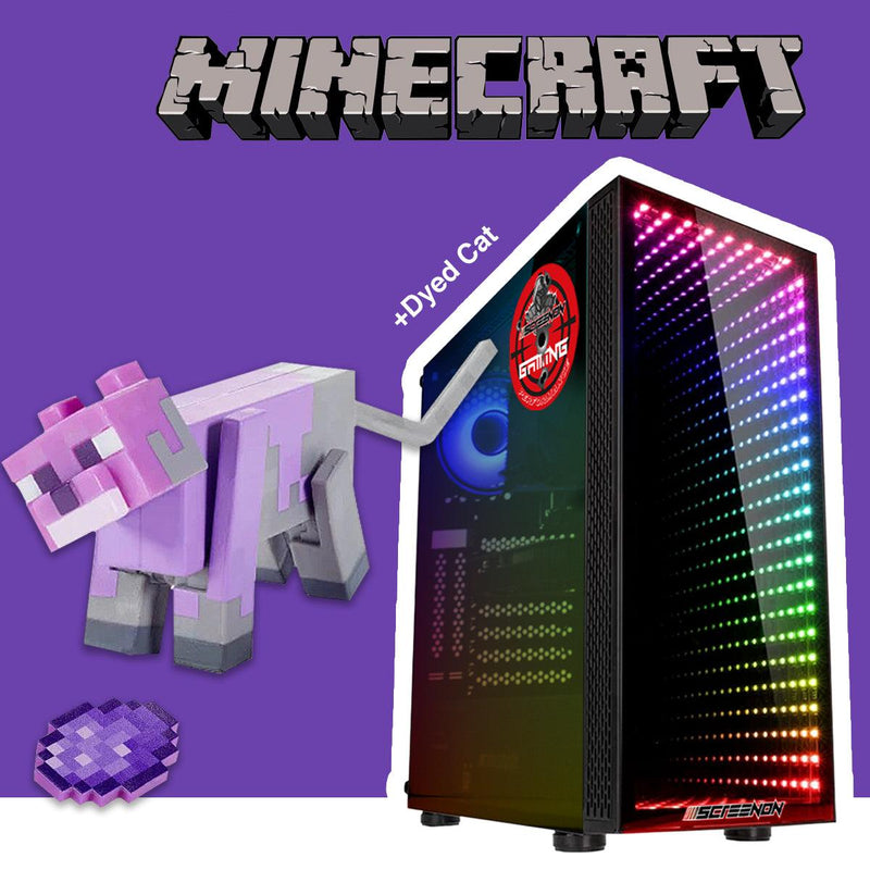 ScreenON - Minecraft Dyed Cat Hero - GamePC - ScreenOn