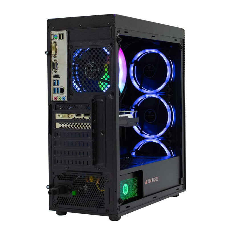 ScreenON  – Night Shark - Ryzen 5 3600 - 240GB M.2 SSD + 1TB HDD - GTX 1050Ti – GamePC.V31229 - WiFi - ScreenOn