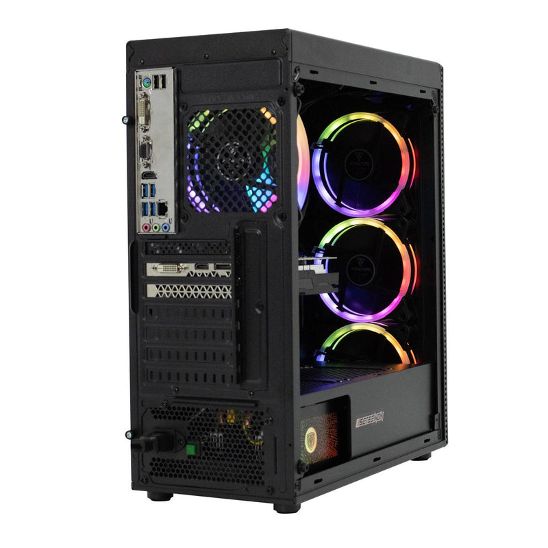 ScreenON – Night Shark - Ryzen 5 - 240GB SSD + 1TB HDD - GTX 1650 – GamePC.V32130 - WiFi - ScreenOn