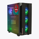 ScreenON - Racing Gaming Set + Ferrari Flag - F5315024 - (GamePC.F13050 + 24 Inch Monitor + Toetsenbord + Muis + Controller + Gratis Ferrari Flag) - ScreenOn