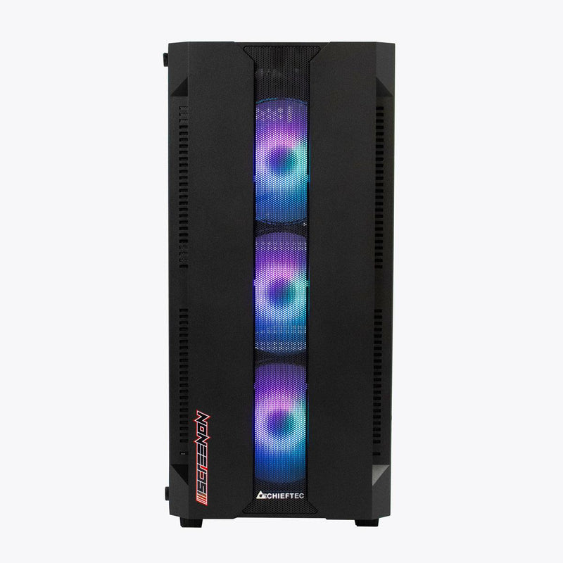 ScreenON - Racing Gaming Set + Red Bull Backpack - F1315027 - (GamePC.F13050 + 27 Inch Monitor + Toetsenbord + Muis + Controller + Gratis Red Bull Backpack) - ScreenOn