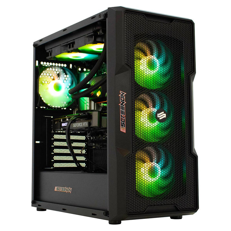 ScreenON - Ryzen 5 - 500GB M.2 SSD + 1TB HDD - RTX-3060 - GamePC.Y32576 - WiFi - ScreenOn
