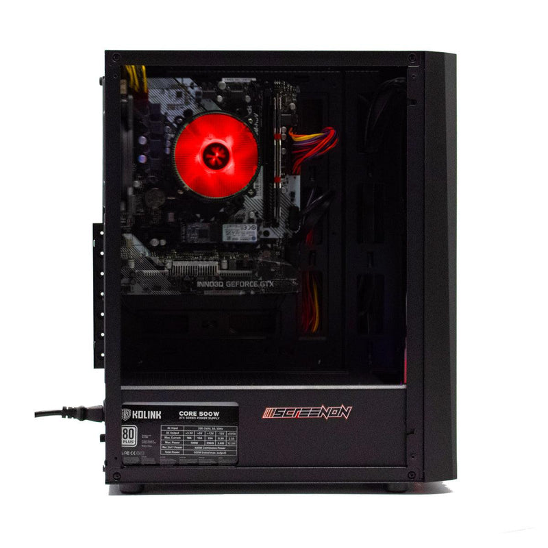 ScreenON - Ryzen 5 - 8GB DDR4 - 240GB M.2 SSD - Radeon RX 550 - Windows 11 Pro - WiFi (Geschikt voor Fortnite) - ScreenOn