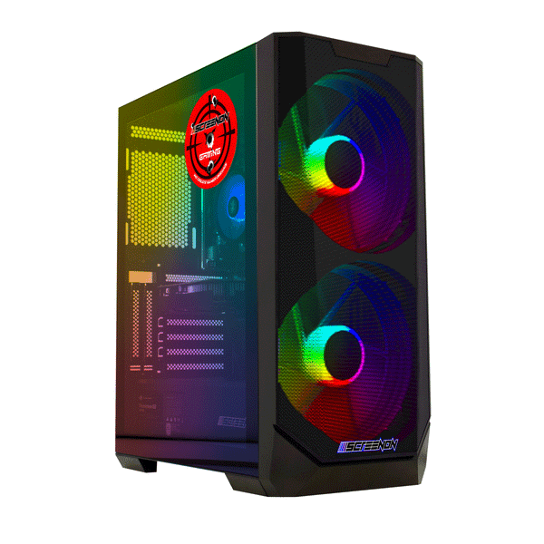 ScreenON - Ryzen 7 - 1TB M.2 SSD - 16GB RAM - Geforce RTX 3060 - Game PC E723151 - WiFi - ScreenOn