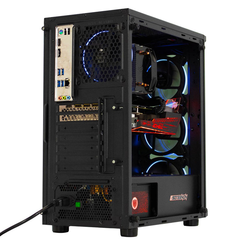 ScreenON - Steel - Intel Core i5 - 240GB M.2 - GTX 1650 - GamePC.V30620 - WiFi - ScreenOn