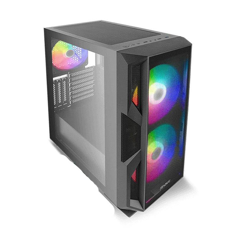 ScreenON - Stormtrooper - Ryzen 5 - 500GB of 1TB M.2 SSD - Radeon Vega 7/RTX3050/RTX3060 - GamePC - WiFi - ScreenOn